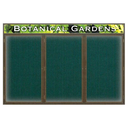 United Visual Products Open Faced Traditional Rounded Corkboard UV642ARC-BLACK-AMETHY